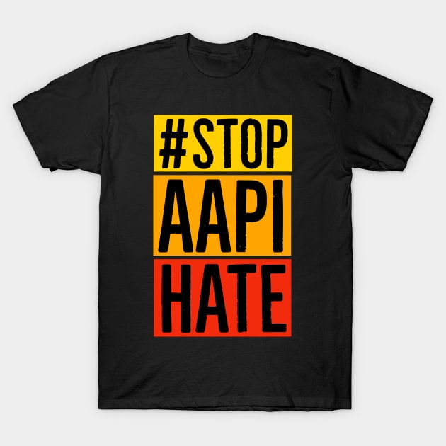 Stop AAPI Hate T-Shirt by Suzhi Q